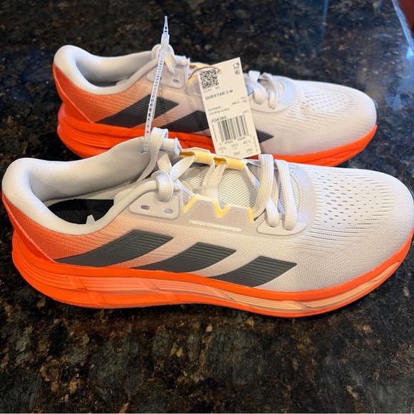 Adidas Queststar 3 “Dash Grey Semi Impact Orange” in size 11 for men - Picture 2 of 6